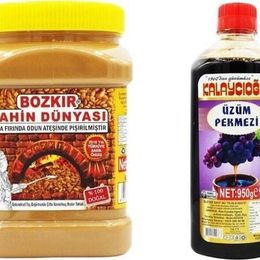 Bozkır Tahin Merkezi 935 gr Beyaz Tahin + 950 gr Dut Pekmezi