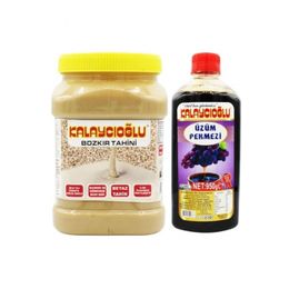 Bozkır Tahin Merkezi 935 gr Kalaycıoğlu Beyaz Tahin + 950 gr Üzüm Pekmezi