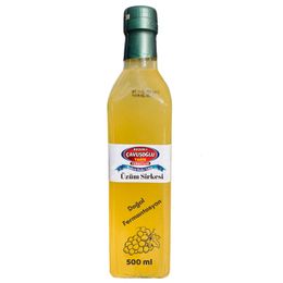 Bozkırlı Çavuşoğlu 500 ml Doğal Fermantasyon Üzüm Sirkesi