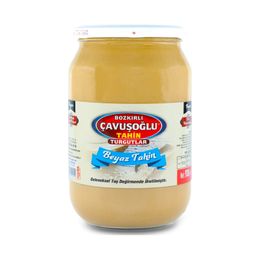 Bozkırlı Çavuşoğlu 600 gr Cam Kavanoz Odun Ateşinde Kepekli Bozkır Tahini