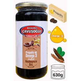 Bozkırlı Çavuşoğlu 630 gr Propolis ve Omega 3 Katkılı Keçiboynuzu Özü Harnup Özü