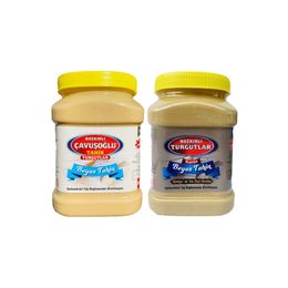 Bozkırlı Çavuşoğlu 930 gr Kepeksiz + 930 gr Kepekli Beyaz Tahin Tanışma Paketi