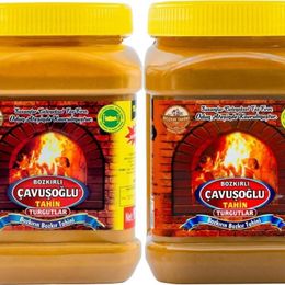 Bozkırlı Çavuşoğlu 930 gr Kepeksiz + 930 gr Kepekli Beyaz Tahin Tanışma Paketi