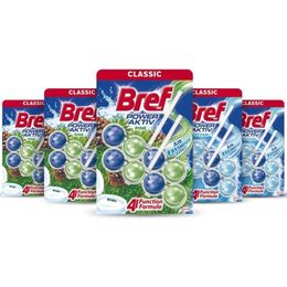 Bref WC Power Aktiv Duopack 3x2'li Çam + 2x2'li Okyanus Katı Tuvalet Bloğu