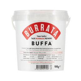 Buffa 100 gr Tam Yağlı Taze Burrata Peyniri