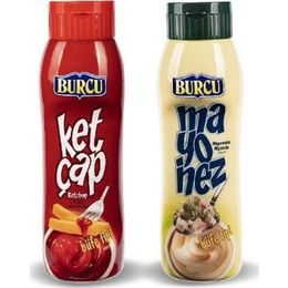 Burcu 6'lı 650 gr Ketçap + 550 gr Mayonez