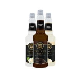 By Tüfekçi 3x750 ml Vanilya + Karamel + Beyaz Çikolata Aromalı Şurup