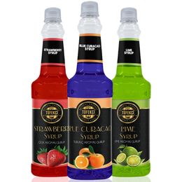 By Tüfekçi 3x760 ml Çilek Turunç ve Lime Şurup