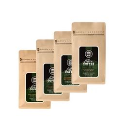 By Tüfekçi 4'lü 250 gr Klasik + Çikolata + Acı Badem + Fındık Aromalı Filtre Kahve