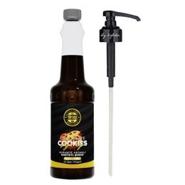 By Tüfekçi 750 ml Chocolate Cookies Aromalı Kahve Pasta ve Kokteyl Şurup
