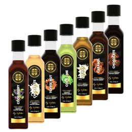 By Tüfekçi 7x60 ml Avantajlı Özel Deneme Paketi Gerçek Şeker Pancarından Kahve, Pasta ve Kokteyl Şurubu