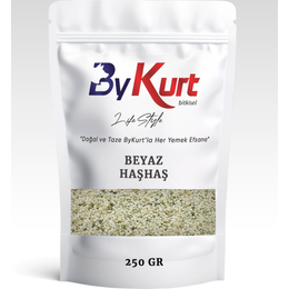 Bykurt 250 gr Doğal Beyaz Haşhaş Tohumu