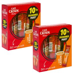 Cafe Crown 3'ü1 Arada  Sade Kahve 10'lu