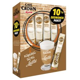 Cafe Crown Latte 10'lu 136 gr Kahve