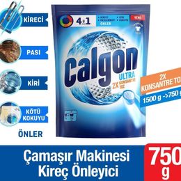 Calgon 750 gr Power Kir Pas Kireç ve Koku Önleyici 4'ü 1 Arada Ultra Konsantre Toz