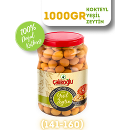 Çalıkoğlu 1 kg 141-160 Doğal Kokteyl Yeşil Zeytin