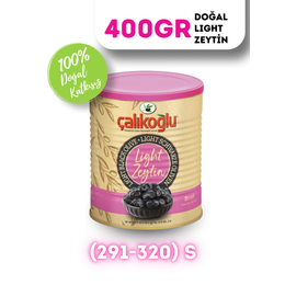 Çalıkoğlu 400 gr 291-320 S Doğal Light Siyah Zeytin
