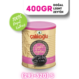 Çalıkoğlu 400 gr 291-320 S Doğal Light Siyah Zeytin
