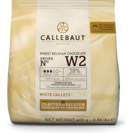 Callebaut W2 400 gr Beyaz Çikolata
