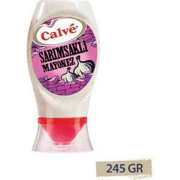 Calve 245 gr Kapaklı Sarımsaklı Mayonez