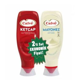 Calve 2'li 600 gr Ketçap + 540 gr Mayonez