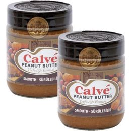 Calve 2x350 gr Smooth Sürülebilir Yer Fıstığı Ezmesi