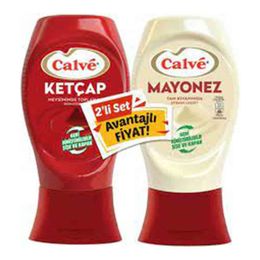 Calve 600 gr Ketçap + 540 gr Mayonez Set