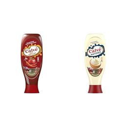 Calve 610 gr Acılı Tam Mevsiminde Toplanan Domatesler Hafif Orta Acı Ketçap + 540 gr Tam Kıvamında Efsane Lezzet Mayonez