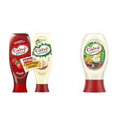 Calve 610 gr Ketçap + 540 gr Mayonez + 245 gr Ranch Sos