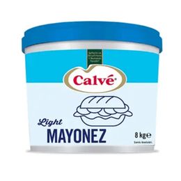 Calve Az Yağlı 8 kg Mayonez