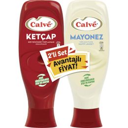 Calve Ketçap + Mayonez 1150 gr 2'li Set