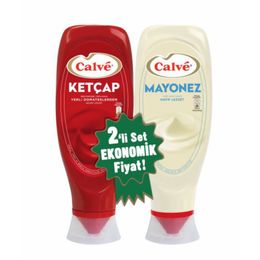 Calve Ketçap Mayonez İkili Set 1140 gr