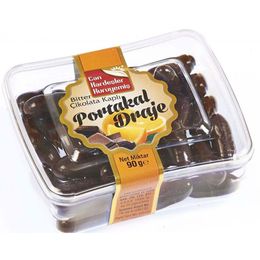 Can Kardeşler Kuruyemiş 90 gr Bitter Çikolatalı Portakal Draje