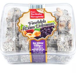 Can Kardeşler Kuruyemiş Fındıklı Üzüm Lokumu