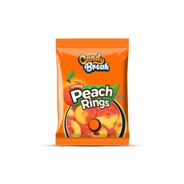 Candy Break 113 gr Peach Rings Şeftali Aromalı Yumuşak Şeker