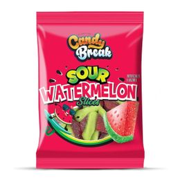 Candy Break 113 gr Sour Watermelon Karpuz Aromalı Ekşi Yumuşak Şeker