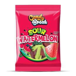 Candy Break 113 gr Sour Watermelon Karpuz Aromalı Ekşi Yumuşak Şeker