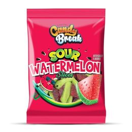 Candy Break 113 gr Sour Watermelon Karpuz Aromalı Ekşi Yumuşak Şeker