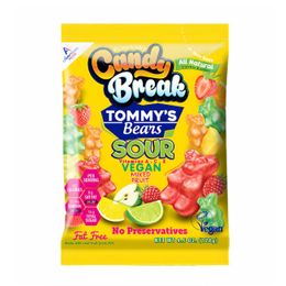 Candy Break 128 gr Tommy's Bear Sour Tatlı Ekşi Vegan Jelibon
