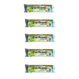 Canhome 10 Adetlik 5 Rulo Jumbo Boy Mavi 80x110 cm 80 lt Çöp Poşeti