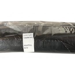 Canhome 240 lt 100x150 cm 600 gr 10 Adetlik 1 Rulo Siyah Hantal Konteyner Çöp Torbası