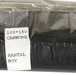 Canhome 240 lt 100x150 cm 600 gr 10 Adetlik 1 Rulo Siyah Hantal Konteyner Çöp Torbası