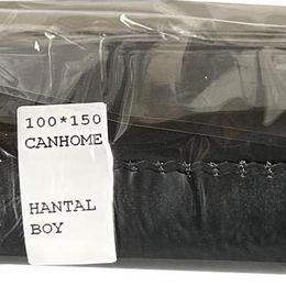 Canhome 240 lt 100x150 cm 600 gr 10 Adetlik 1 Rulo Siyah Hantal Konteyner Çöp Torbası