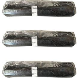 Canhome 240 lt 100x150 cm 600 gr 10 Adetlik 3 Rulo Siyah Hantal Konteyner Çöp Torbası