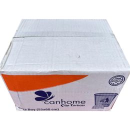 Canhome Mavi 20 Adetlik 50 Rulo Orta Boy 55x60 cm 30 lt Çöp Poşeti