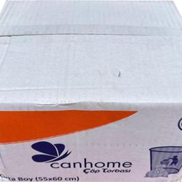Canhome Mavi 20 Adetlik 50 Rulo Orta Boy 55x60 cm 30 lt Çöp Poşeti