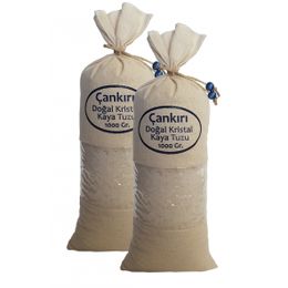 Çankırı 2x1 kg İri Taneli Kristal Kaya Tuzu