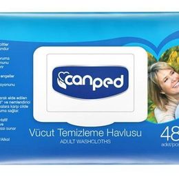 Canped 48'li Vücut Temizleme Havlusu