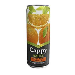 Cappy 330 ml Bahçe Portakallı Kutu İçecek
