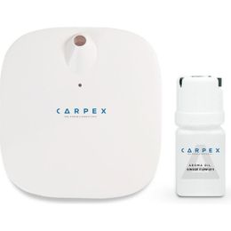 Carpex Beyaz Micro Koku Makinesi + 50 ml Ginger Flowers Oda Kokusu